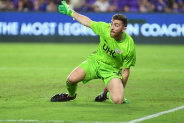 Orlando City 20 Şubat 2019 Çarşamba günü Orlando Fl 'daki Orlando City Stadyumu' nda New England 'a ev sahipliği yaptı. 