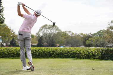 8 Mart 2020 'de Orlando Florida' daki Bay Hill Kulübü 'nde Arnold Palmer Davetiye Turu sırasında.  