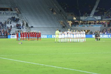 ABD, 7 Mart 2018 tarihinde Orlando City Stadyumu 'ndaki SheBelives Kupası' nda İngiltere ile karşı karşıya geldi.. 