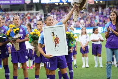 Orlando Pride 20 Temmuz 2019 tarihinde Florida Exploria Stadyumu 'nda Sky Blue FC' ye ev sahipliği yaptı..