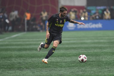 1 Ağustos 2018 tarihinde Atlanta 'daki Mercedez Benz Stadyumu' nda tüm yıldızlar Juventus 'a karşı..  