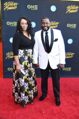 24 Mart 2018 Cumartesi günü Las Vegas 'taki Orleans Resort' ta düzenlenen 33. Yıldız Ödülleri Kırmızı Halı sırasında ünlüler.