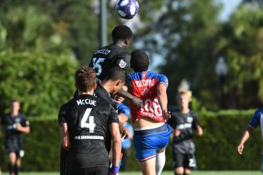 30 Temmuz 2019 'da Orlando Florida' daki Disney 'in Vahşi Spor Dünyası' nda düzenlenen MLS Allstar Haftası sırasında MLS Homegrown oyunu.