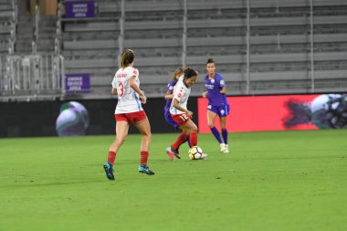 Orland Pride, 25 Ağustos 2018 'de Orlando Florida' daki Exploria Stadyumu 'nda Chicago Red Stars' a ev sahipliği yapıyor..  