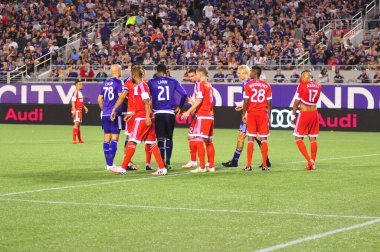Orlando City SC, 8 Mayıs 2015 'te Florida' daki Kamp Dünyası Stadyumu 'nda Los Angeles Galaksisi' ne ev sahipliği yaptı.. 