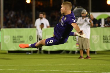 30 Temmuz 2019 'da Orlando Florida' da Disney 'in Vahşi Spor Dünyası' nda MLS All-Star Yetenek Yarışması. 