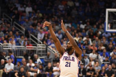 Orlando Magic, Philadelphia 76ers 'ı 14 Kasım 2018' de Orlando Florida 'daki Amway Center' da ağırlıyor..