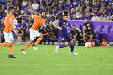 Orlando City SC, 22 Eylül 2018 'de Florida Exploria Stadyumu' nda Houston Dynamo 'yu ağırladı..