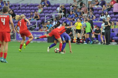 Orlando Pride, 23 Eylül 2017 'de Orlando City Stadyumu' nda Portland Thorns 'a ev sahipliği yaptı.. 