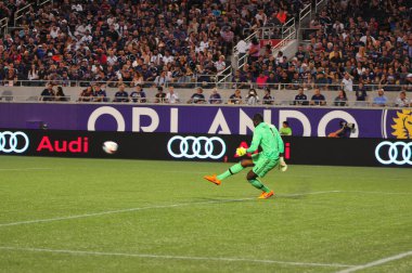 Orlando City SC, 8 Mayıs 2015 'te Florida' daki Kamp Dünyası Stadyumu 'nda Los Angeles Galaksisi' ne ev sahipliği yaptı..