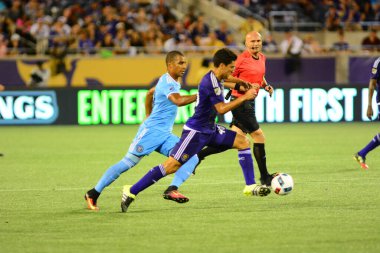 Orlando City SC 28 Ağustos 2016 'da Orlando Florida' daki Camp World Stadyumu 'nda New York City FC' ye ev sahipliği yaptı..  