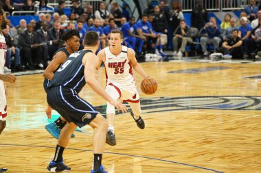 Orlando Magic 1 Şubat 2020 tarihinde Orlando Florida 'daki Amway Center' da Miami Heat 'e ev sahipliği yaptı.. 