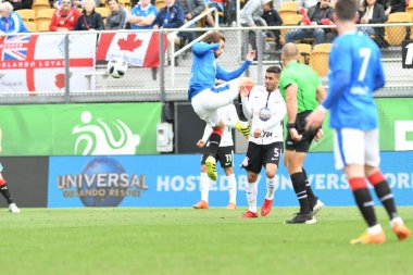 13 Ocak 2018 'de Orlando Florida' daki Spektrum Stadyumu 'nda düzenlenen Florida Kupası' nda Korucular Corinthianlara karşı..