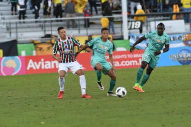 Fluminense, Florida Kupası 'nda 15 Ocak 2018' de Orlando Florida 'da oynanan Spektrum Stadyumu' nda Barcelona SC 'ye karşı.. 