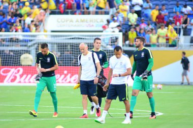 Brezilya, 8 Haziran 2016 tarihinde Orlando Florida 'daki Copa America Centenario' da Haiti ile karşılaştı..