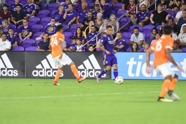 Orlando City SC, 22 Eylül 2018 'de Florida Exploria Stadyumu' nda Houston Dynamo 'yu ağırladı..