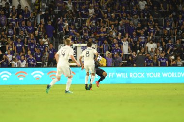 Orlando City 21 Nisan 2018 'de Orlando Florida' daki Exploria Stadyumu 'nda San Jose depremlerine ev sahipliği yaptı.. 