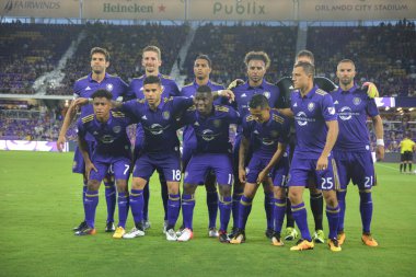 Orlando City 26 Ağustos 2017 'de Orlando City Stadyumu' nda Vancouver Whitecaps 'a ev sahipliği yaptı..  