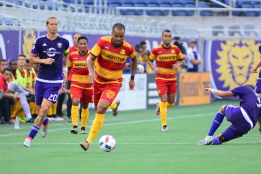 Orlando City SC, 29 Haziran 2016 'da Orlando Florida' daki Kamp Dünyası Stadyumu 'nda Fort Lauderdale Strikers' a ev sahipliği yaptı..