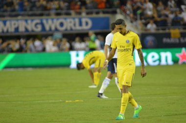Paris Saint-Germain, Tottenham Hotspur 'a karşı 22 Temmuz 2017' de Orlando Florida 'daki Citrus Bowl' da.   