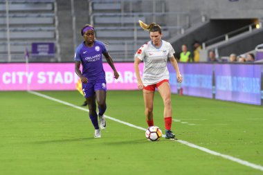 Orland Pride, 25 Ağustos 2018 'de Orlando Florida' daki Exploria Stadyumu 'nda Chicago Red Stars' a ev sahipliği yapıyor..  