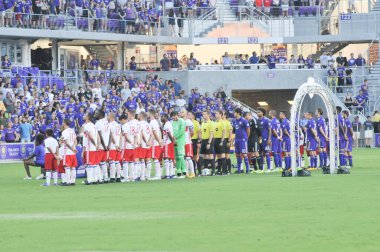 Orlando City, 5 Temmuz 2017 'de Orlando City Stadyumu' nda Toronto FC 'ye ev sahipliği yaptı..  
