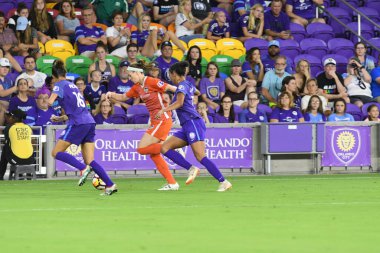 Orlando Pride 28 Haziran 2018 'de Orlando City Stadyumu' nda Houston Dash 'e ev sahipliği yaptı..  