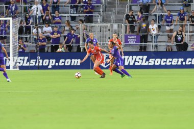 Orlando Pride 28 Haziran 2018 'de Orlando City Stadyumu' nda Houston Dash 'e ev sahipliği yaptı..  