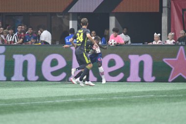 1 Ağustos 2018 tarihinde Atlanta 'daki Mercedez Benz Stadyumu' nda tüm yıldızlar Juventus 'a karşı..  