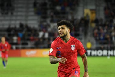 Amerikan Futbol Takımı 15 Kasım 2019 Cuma günü Orlando Florida 'daki Exploria Stadyumu' nda oynanan Concacaf Uluslar Ligi karşılaşmasında Kanada 'ya ev sahipliği yapmaktadır.