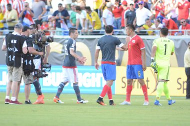 Kosta Rika, Copa America Centenario sırasında Paraguay ile Orlando Florida 'daki Dünya Kampı Stadyumu' nda karşılaştı.. 