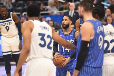 Orlando Magic, 7 Şubat 2019 'da Orlando, Florida' da bulunan Amway Arena 'da Minnesota Timberwolves' a ev sahipliği yapar..  