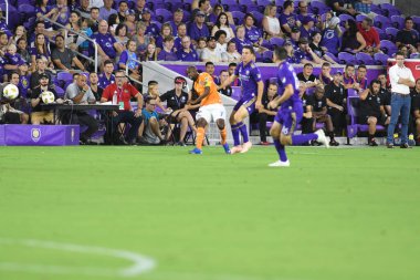 Orlando City SC, 22 Eylül 2018 'de Florida Exploria Stadyumu' nda Houston Dynamo 'yu ağırladı..