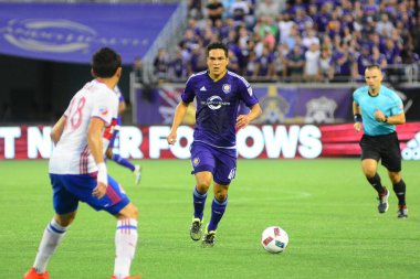 Orlando City, 24 Ağustos 2016 'da Orlando Florida' daki Kamp Dünyası Stadyumunda Toronto FC 'ye ev sahipliği yaptı..
