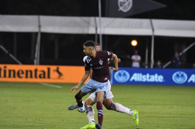 Real Salt Lake, 12 Temmuz 2020 'de Orlando Florida' da düzenlenen MLS Sırt Turnuvası sırasında Colorado Rapids ile karşı karşıya.