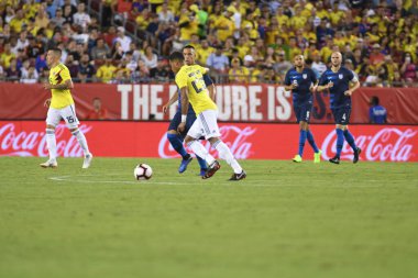 ABD Kolombiya 'ya karşı Raymond James Stadyumu' nda 11 Ekim 2018 'de.  