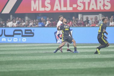 1 Ağustos 2018 tarihinde Atlanta 'daki Mercedez Benz Stadyumu' nda tüm yıldızlar Juventus 'a karşı..  