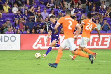 Orlando City SC, 22 Eylül 2018 'de Florida Exploria Stadyumu' nda Houston Dynamo 'yu ağırladı..