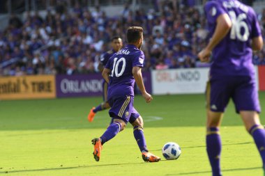 Orlando City 8 Nisan 2018 'de Orlando Florida' daki Exploria Stadyumu 'nda Portland Timbers' a ev sahipliği yaptı.. 