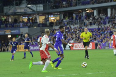 Orlando City 27 Eylül 2017 'de Orlando City Stadyumu' nda New England Devrimi 'ne ev sahipliği yaptı..  