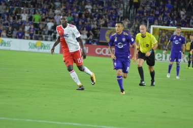Orlando City 27 Eylül 2017 'de Orlando City Stadyumu' nda New England Devrimi 'ne ev sahipliği yaptı.. 