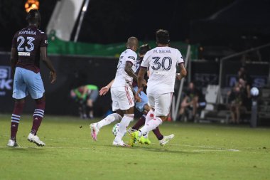 Real Salt Lake, 12 Temmuz 2020 'de Orlando Florida' da düzenlenen MLS Sırt Turnuvası sırasında Colorado Rapids ile karşı karşıya.