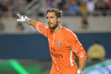 Paris Saint-Germain, Tottenham Hotspur 'a karşı 22 Temmuz 2017' de Orlando Florida 'daki Citrus Bowl' da.  