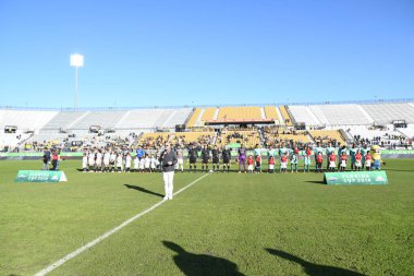 Fluminense, Florida Kupası 'nda 15 Ocak 2018' de Orlando Florida 'da oynanan Spektrum Stadyumu' nda Barcelona SC 'ye karşı..  