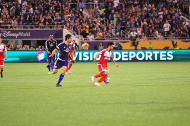 Orlando City SC, 8 Mayıs 2015 'te Florida' daki Kamp Dünyası Stadyumu 'nda Los Angeles Galaksisi' ne ev sahipliği yaptı.. 