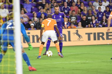 Orlando City SC, 22 Eylül 2018 'de Florida Exploria Stadyumu' nda Houston Dynamo 'yu ağırladı..