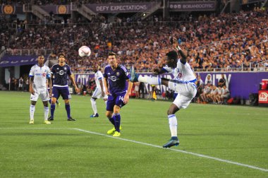 Orlando City SC, 3 Ekim 2015 'te Dünya Kampı Stadyumu' nda Montreal Çarpması 'na ev sahipliği yaptı.. 
