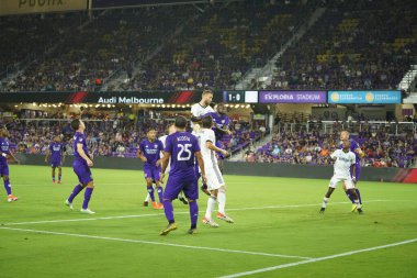 Orlando City, 3 Temmuz 2019 Çarşamba günü Orlando Florida 'daki Exploria Stadyumu' nda Philadelphia Union 'a ev sahipliği yaptı.. 