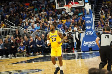 Orlando Magic 11 Aralık 2019 Çarşamba günü Orlando Forida 'daki Amway Center' da Los Angeles Lakers 'a ev sahipliği yaptı..  