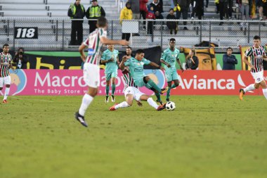 Fluminense, Florida Kupası 'nda 15 Ocak 2018' de Orlando Florida 'da oynanan Spektrum Stadyumu' nda Barcelona SC 'ye karşı..